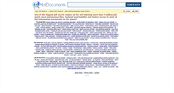 Desktop Screenshot of hotdocuments.com